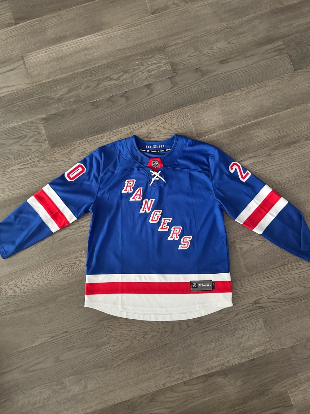NY Rangers Fanatics Kreider Jersey